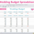 Detailed Wedding Budget Spreadsheet Intended For Wedding Budget Spreadsheet Planner Excel Wedding Budget  Etsy