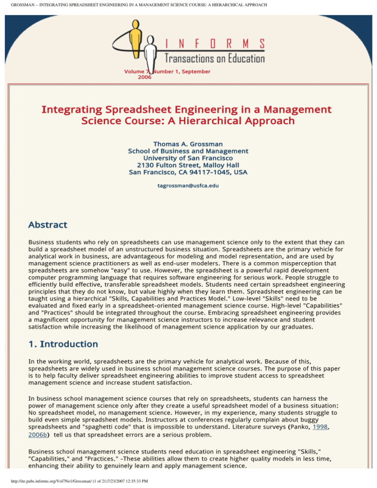 Develop And Use Complex Spreadsheets Textbook throughout Pdf ...