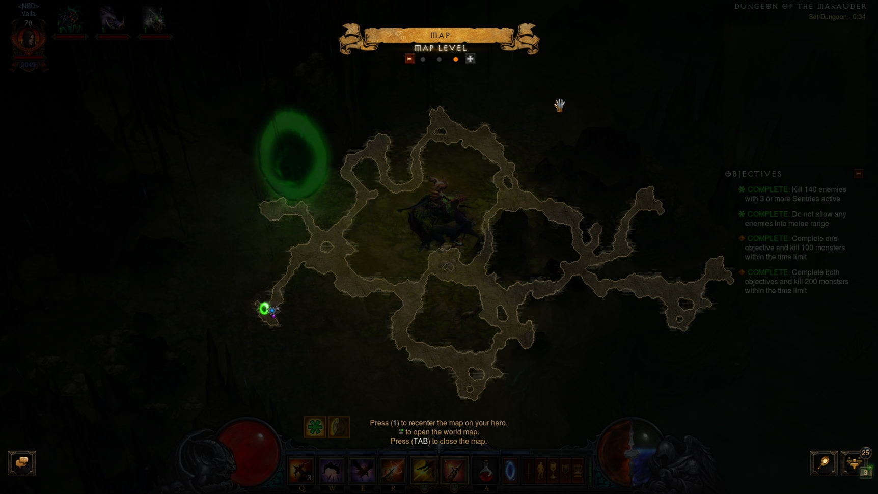 Diablo 3 Leveling Spreadsheet Throughout Demon Hunter Embodiment Of The Marauder Set Dungeon Guide  Diablo 3