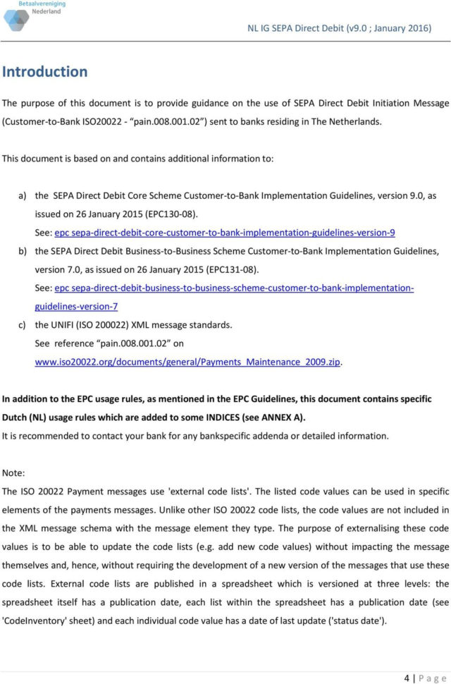 Direct Debit Spreadsheet Inside Sepa Direct Debit Initiation Customertobank Implementation