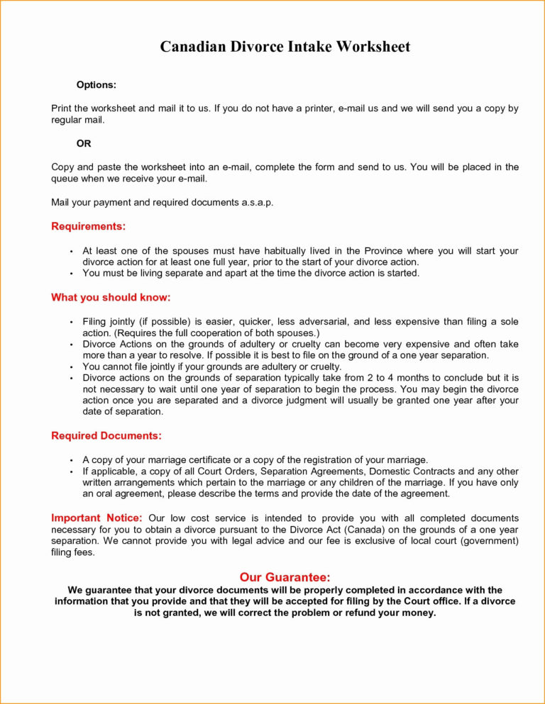 Divorce Spreadsheet In 24 Division Of Assets In Divorce Worksheet Siinc ...