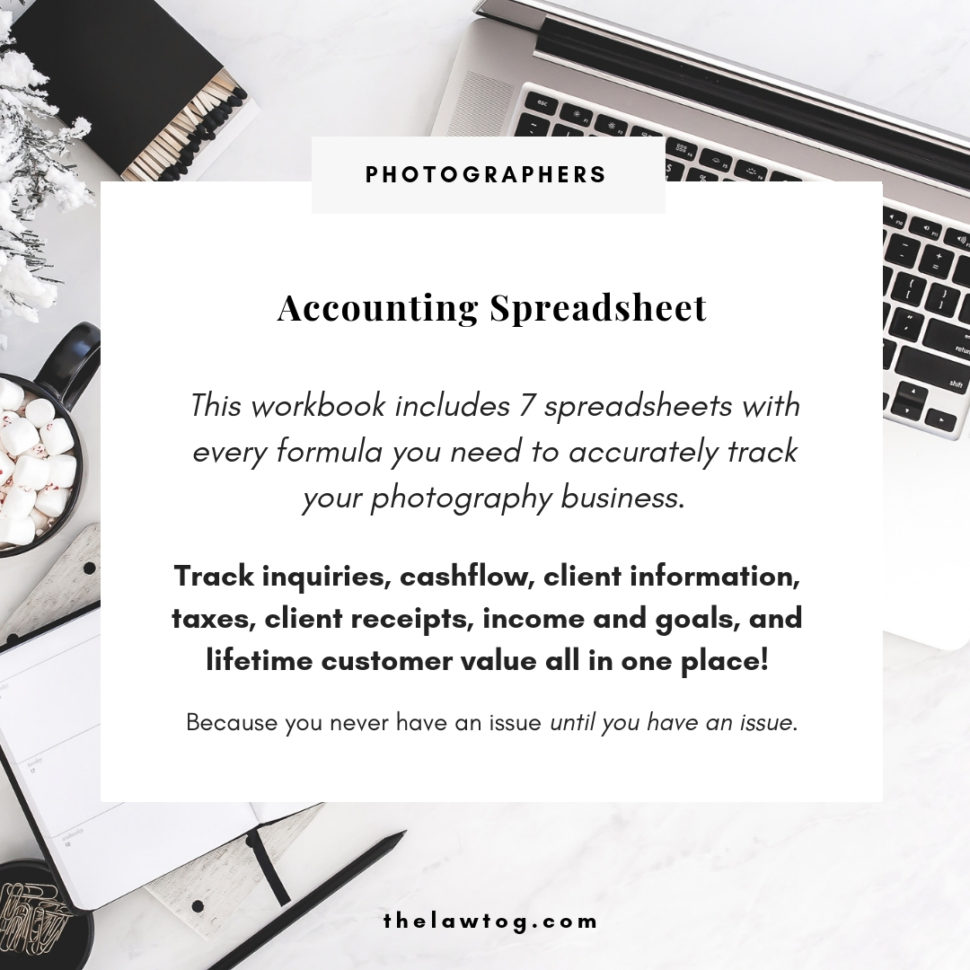 Diy Accounting Spreadsheets In Accounting Spreadsheet For Photographers
