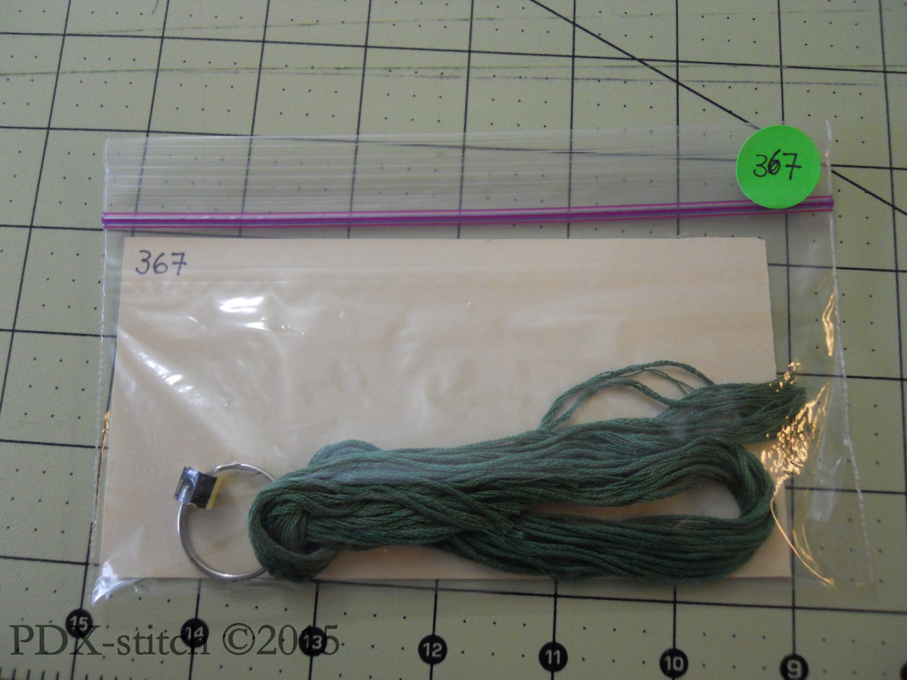 Dmc Floss Spreadsheet Regarding Tutorial: Organizing Embroidery Floss  Pdxstitch