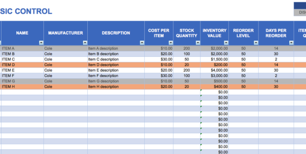 Document Control Excel Spreadsheet Google Spreadshee document control ...