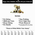 Dog Walking Excel Spreadsheet With Regard To 004 Free Dog Walking Flyer Template Ideas Lost Beautiful Unique Best