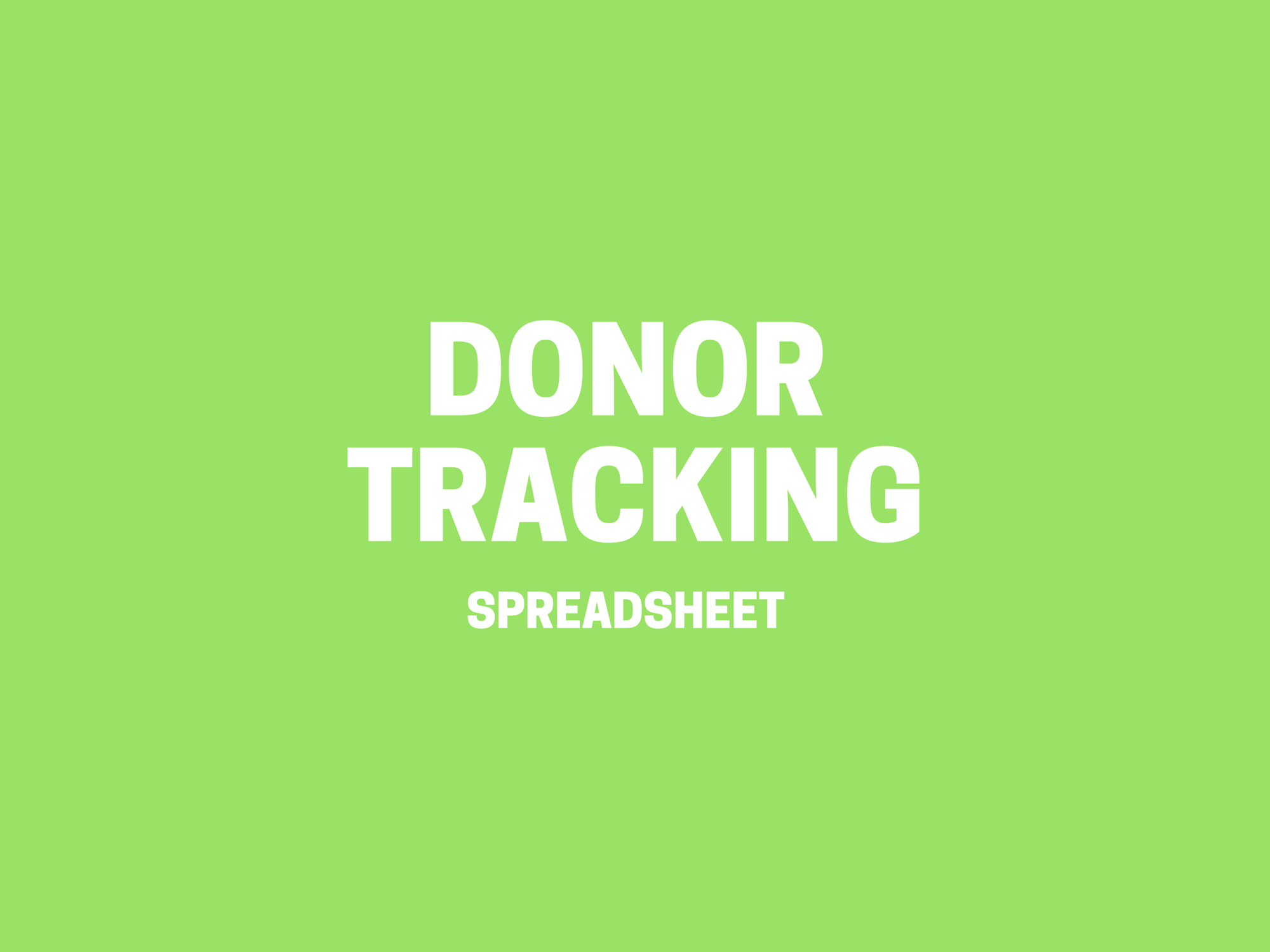 Donor Tracking Spreadsheet Inside Donor Tracking Spreadsheet > Donor Management Excel