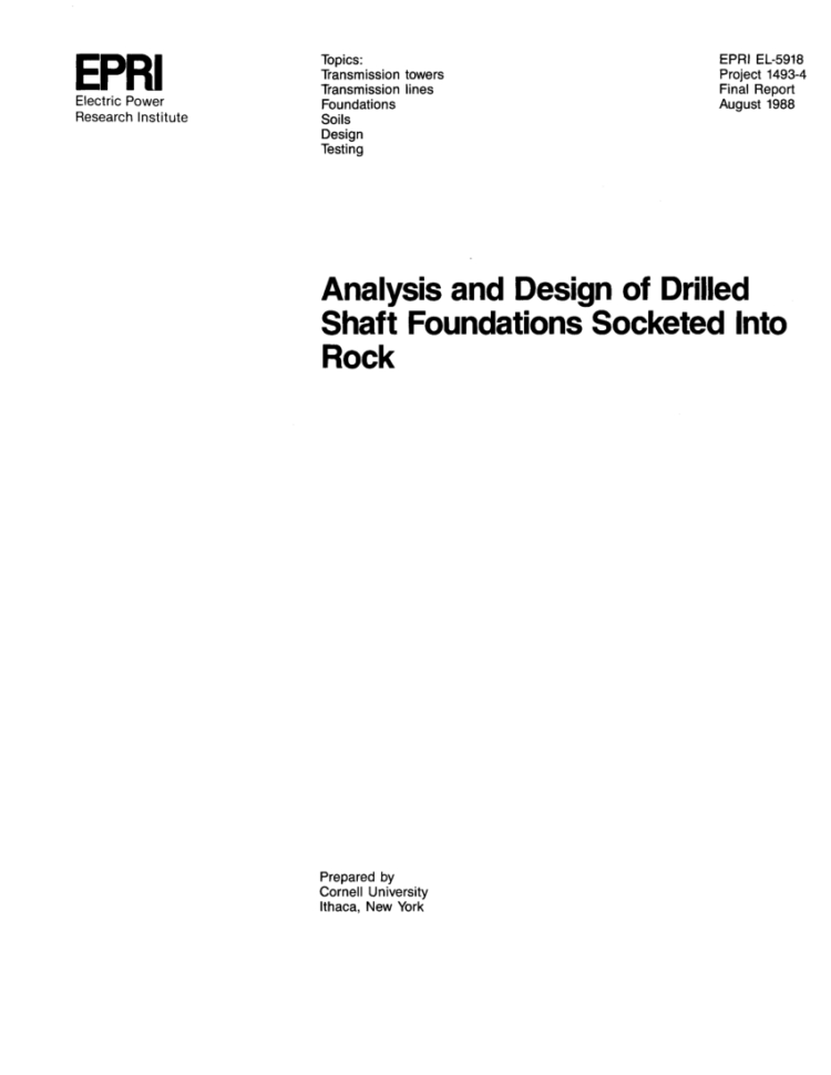 Drilled Shaft Design Spreadsheet Intended For Pdf Analysis And Design Of Drilled Shaft Foundations Socketed Into Drilled Shaft Design Spreadsheet Intended For Pdf Analysis And Design Of Drilled Shaft Foundations Socketed Into
