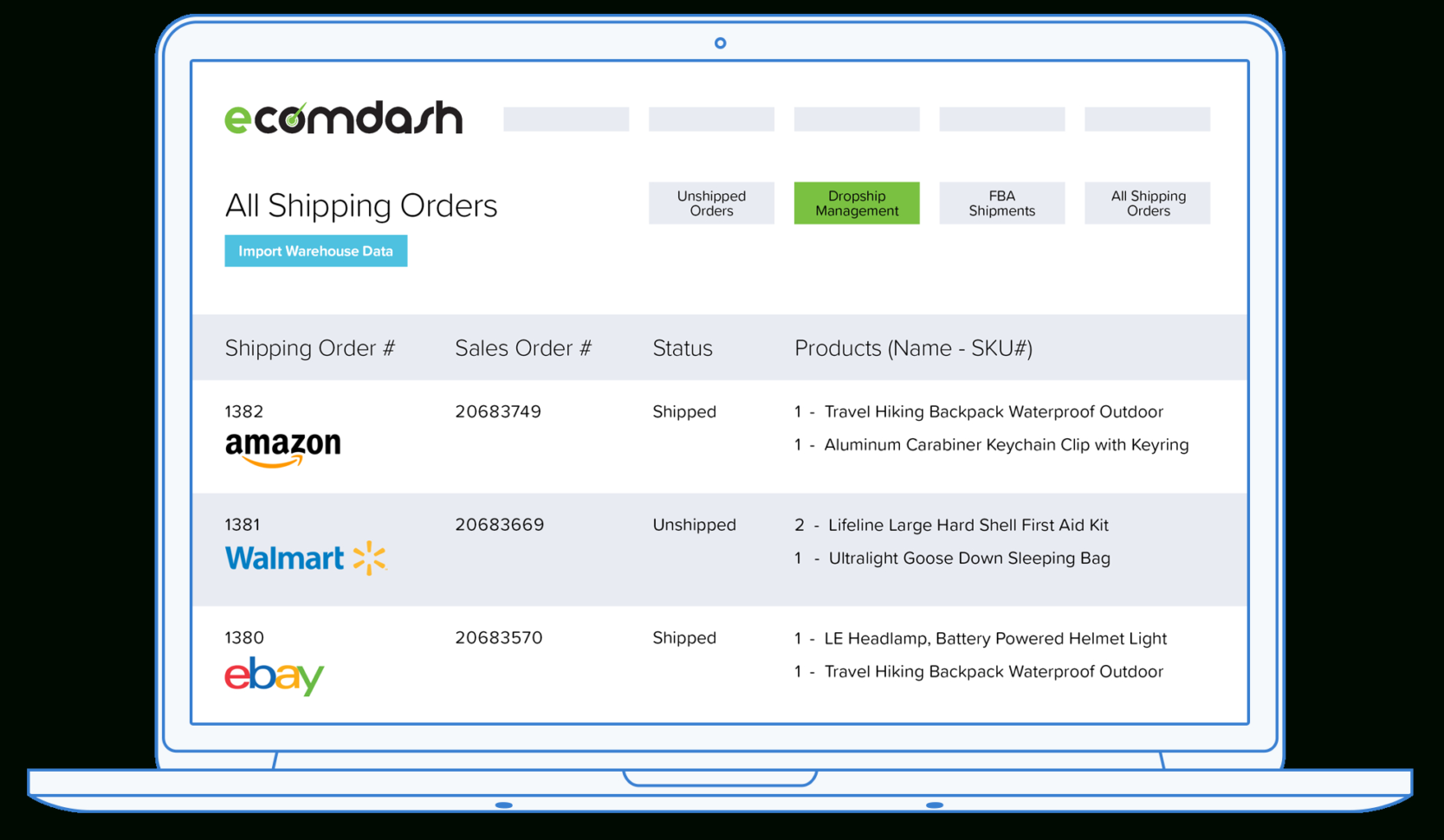 Drop Shipping Spreadsheet Within Drop Shipping Software Automation Platform Ecomdash Drop Shipping Spreadsheet Within Drop Shipping Software Automation Platform Ecomdash