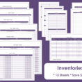 Dvd Inventory Spreadsheet Intended For Home Inventory Spreadsheet Template For Excel With Free Plus
