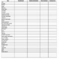 Dvd Inventory Spreadsheet Pertaining To 45 Printable Inventory List Templates [Home, Office, Moving]