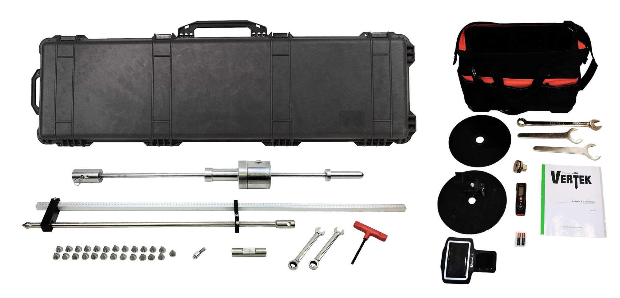 Dynamic Cone Penetrometer Excel Spreadsheet Inside Ams Dual Mass Dcp With Vertek Smart Dcp Complete