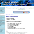 E Juice Recipe Spreadsheet With E Liquid Recipe Spreadsheet  Kayarecipe.co