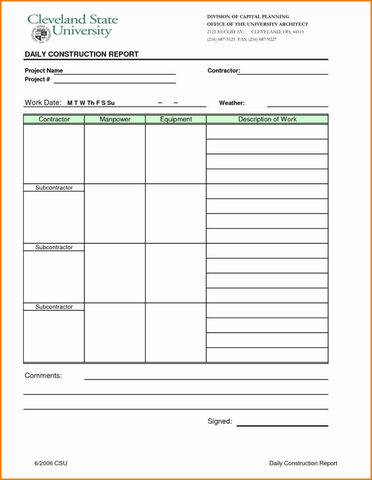 Easy Accounting Spreadsheet Intended For Construction Expense Report Template  Heritage Spreadsheet