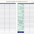 Easy Spreadsheet For Monthly Bills With Printable Monthly Budget Planner Template Easy Spreadsheet Bud Bill