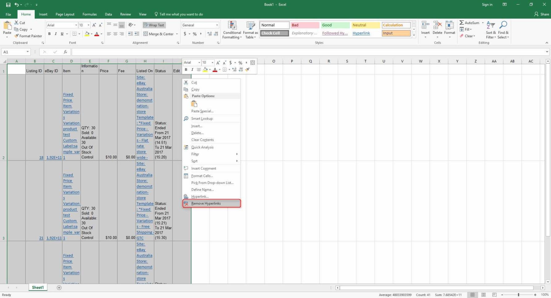 Ebay Spreadsheet Template Free Throughout Ebay Inventory Spreadsheet Template Excel Invoice Sample Free
