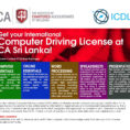Ecdl Spreadsheet Test Intended For Icdl Sri Lanka Offers Icdl Programmes To Chartered Accountants To