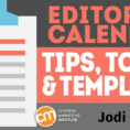Editorial Calendar Spreadsheet In Editorial Calendar Tips, Tools, And Templates