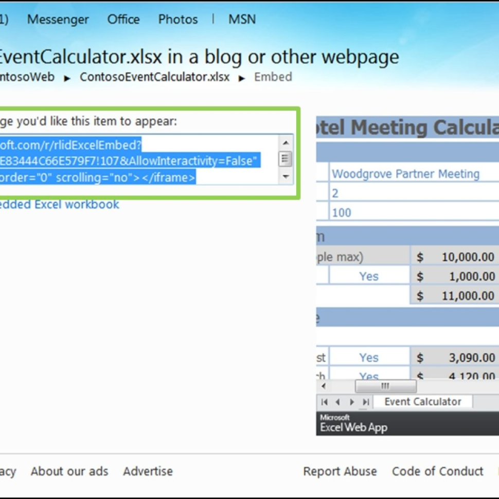 Embed An Excel Spreadsheet On A Web Page In Embed Interactive Excel Spreadsheet In Web Page Archives Embed An Excel Spreadsheet On A Web Page In Embed Interactive Excel Spreadsheet In Web Page Archives