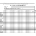 Employee Attendance Spreadsheet Template Intended For Employee Attendance Planner And Tracker Excel Templates Individual