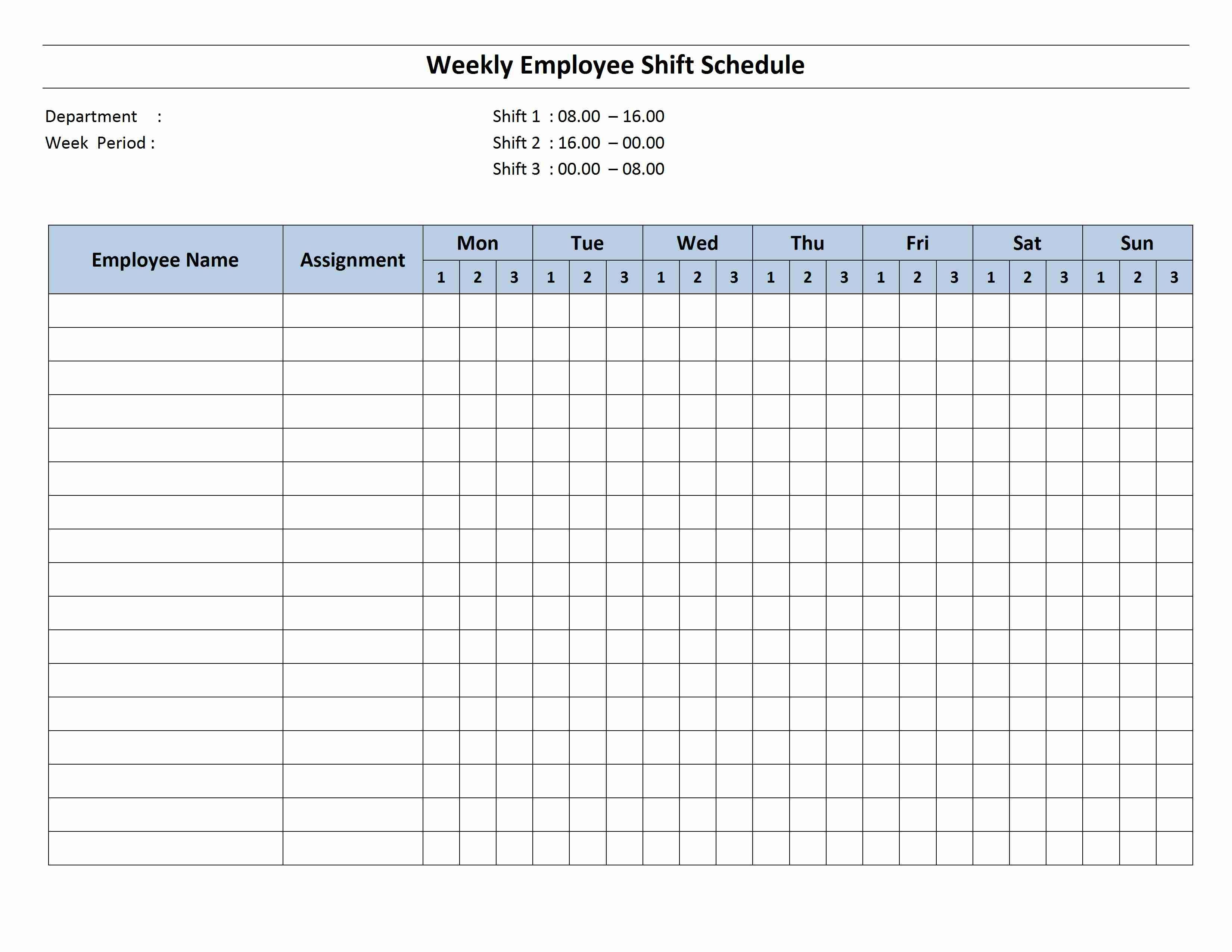 Employee Scheduling Spreadsheet inside Employee Schedule Excel Spreadsheet Shift Work Calendar Template