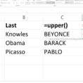 Employee Stock Option Excel Spreadsheet For Shortcuts For Formatting Peoples' Names In Your Spreadsheets