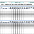 Employee Time Off Tracking Spreadsheet Pertaining To Employee Time Tracking Spreadsheet And Employee Time Off Excel