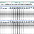 Employee Time Off Tracking Spreadsheet Pertaining To Time Off Tracking Spreadsheet  Stalinsektionen Docs