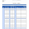 Employee Time Tracking Excel Spreadsheet Inside 40 Free Timesheet / Time Card Templates  Template Lab