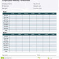 Employee Timesheet Template Excel Spreadsheet Regarding Employee Timesheet Spreadsheet Payroll Weekly Template Best Of