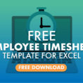 Employee Timesheet Template Excel Spreadsheet With Free Employee Timesheet Template For Excel  When I Work