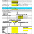 Equipment Cost Calculator Spreadsheet Within Cost Justification Worksheet  Chipblaster