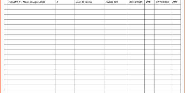 Equipment Inventory Spreadsheet Spreadsheet Downloa network equipment ...