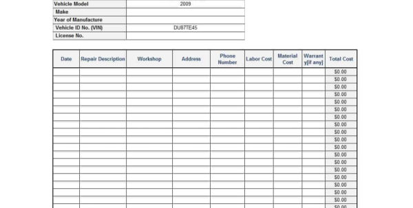 Equipment Maintenance Spreadsheet Spreadsheet Downloa heavy equipment ...