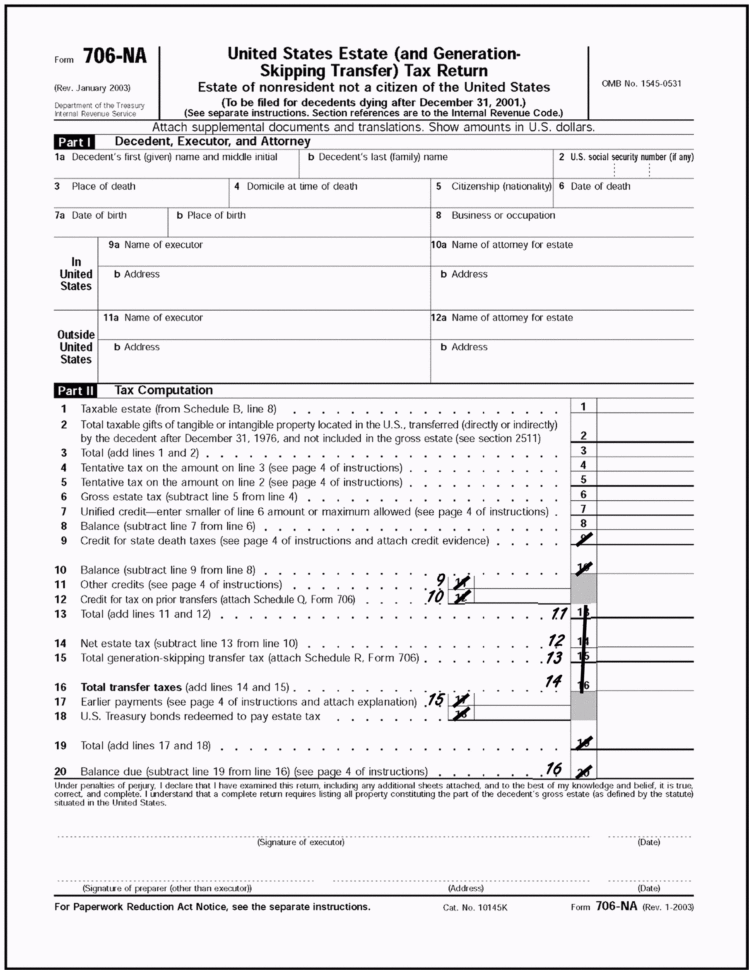 Nebraska Inheritance Tax Return Form