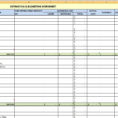 Estimating Spreadsheets Free Download Intended For Steel Fabrication Estimating Software Free Download