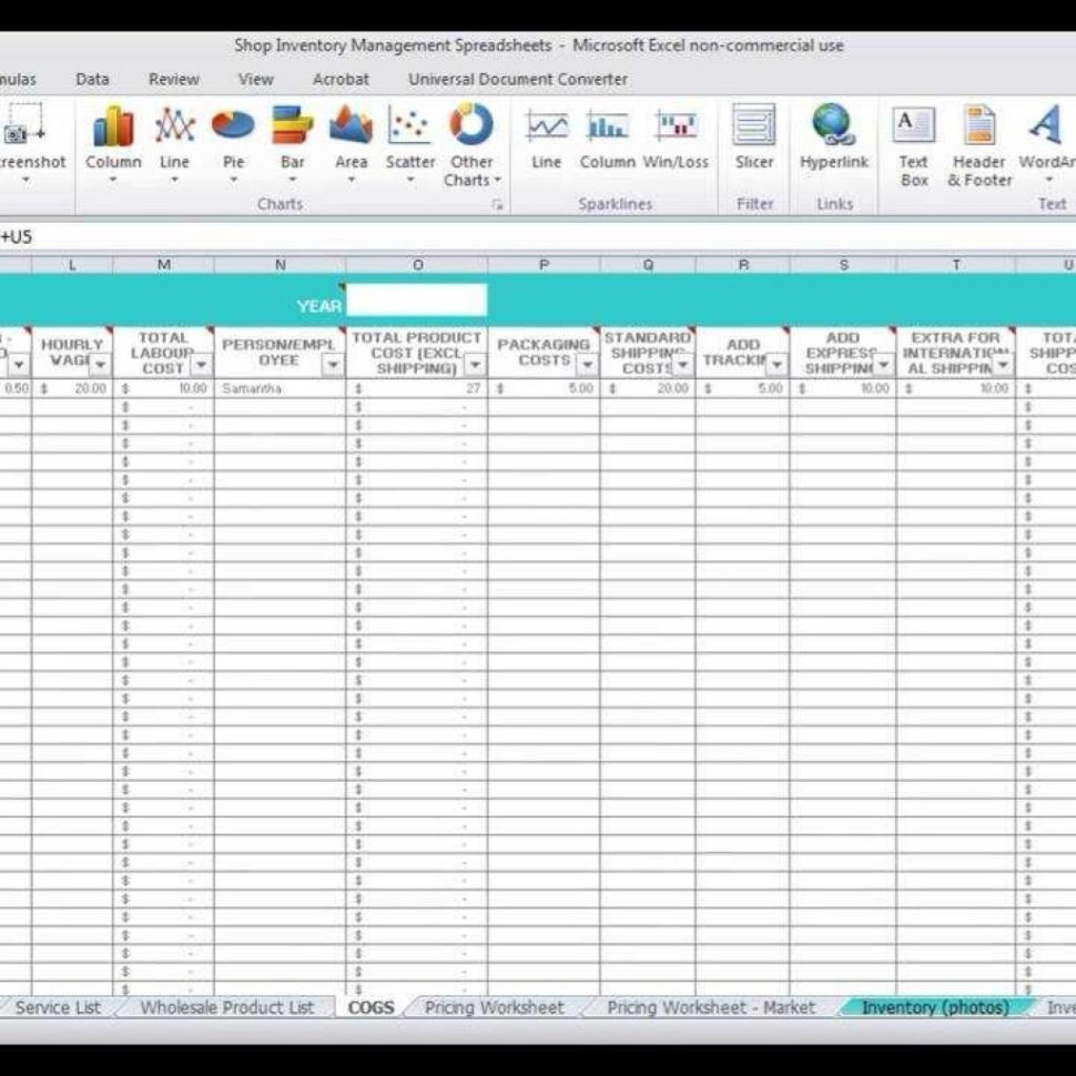 Etsy Inventory Spreadsheet With How To Keep Track Of Inventory Spreadsheet For Etsy Sellers And In