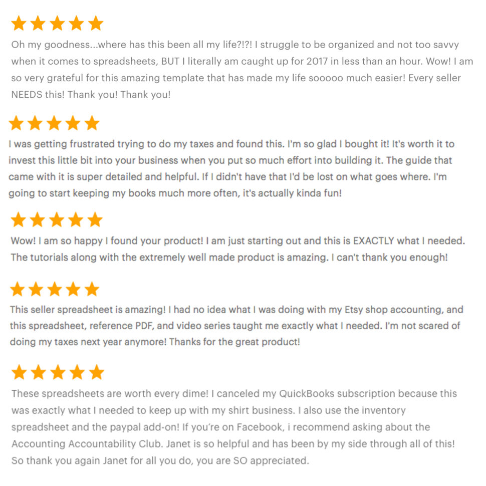 Etsy Spreadsheet In The Bestselling Etsy Seller Spreadsheet  Paper   Spark