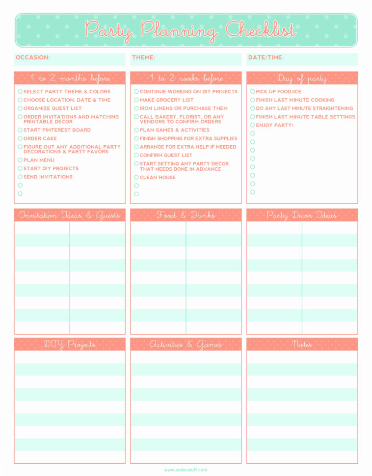 Event Planning Spreadsheet Excel Free throughout Event Planning