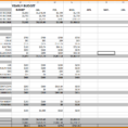 Example Of Monthly Budget Excel Spreadsheet Pertaining To 12 Month Budget Spreadsheet Zoro.9Terrains.co Throughout Monthly
