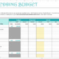 Example Wedding Budget Spreadsheet Pertaining To Example Of Excel Spreadsheet For Budgeting Wedding Budget