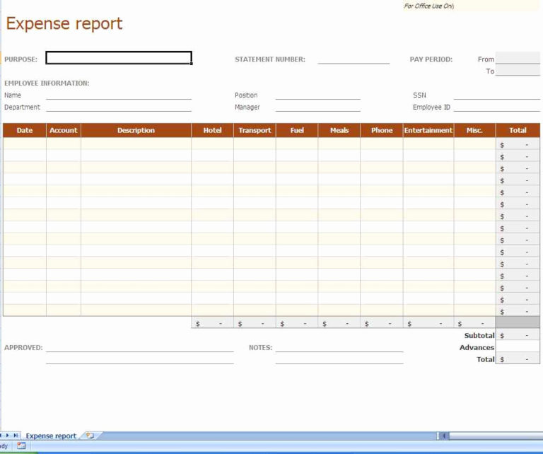 Examples Of Business Expenses Spreadsheets — db-excel.com