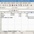 Examples Of Spreadsheet Application Intended For Odf/ooxml Technical White Paper