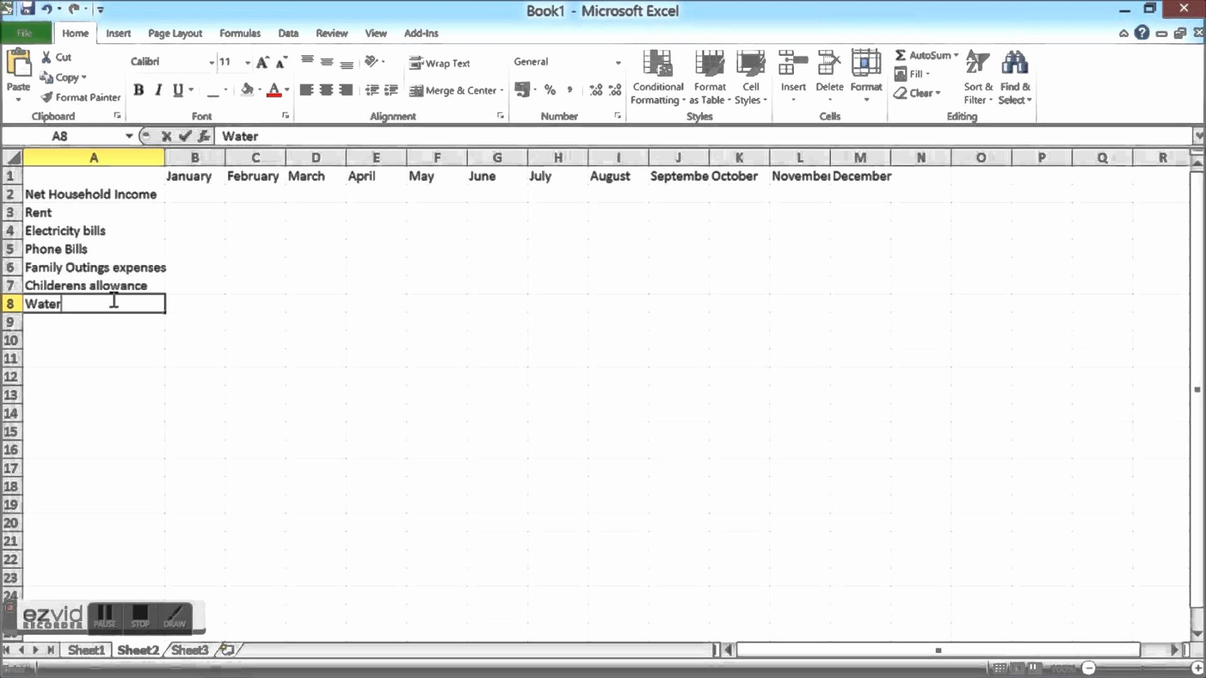 Excel Budget And Expense Spreadsheet With Regard To Sample Excel Budget Template Luxury Rental Property In E And Expense