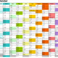 Excel Calendar Spreadsheet Pertaining To 2012 Calendar Excel  10 Free Printable Templates Xls/xlsx