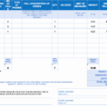 Excel Invoice Spreadsheet In Excel Invoice Template Download Free Excel Invoice Templates