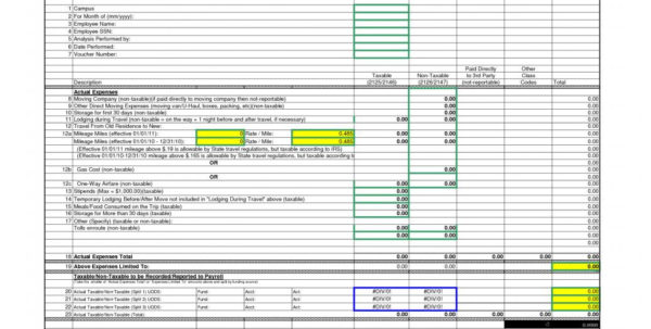 Excel Moving Expense Spreadsheet Spreadsheet Downloa excel moving ...