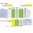Excel Payroll Spreadsheet Example In Excel Spreadsheet For Payroll Sample Sheet Deductions Canada Taxes
