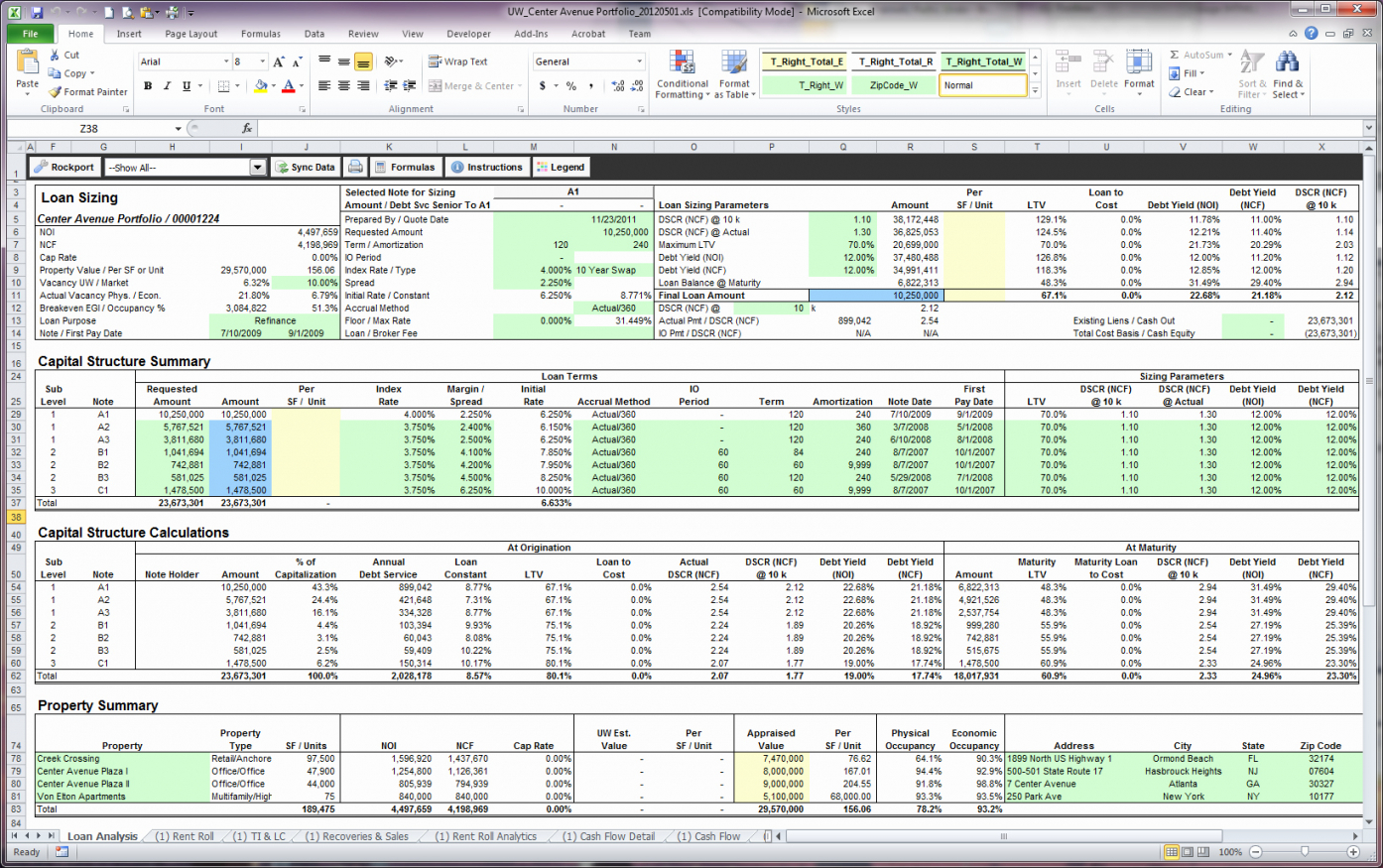 Excel Property Management Spreadsheet for Free Property Management