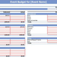 Excel Spreadsheet Basics Pertaining To Excel Spreadsheet Basics Event Budgets The Basicse28093And Some