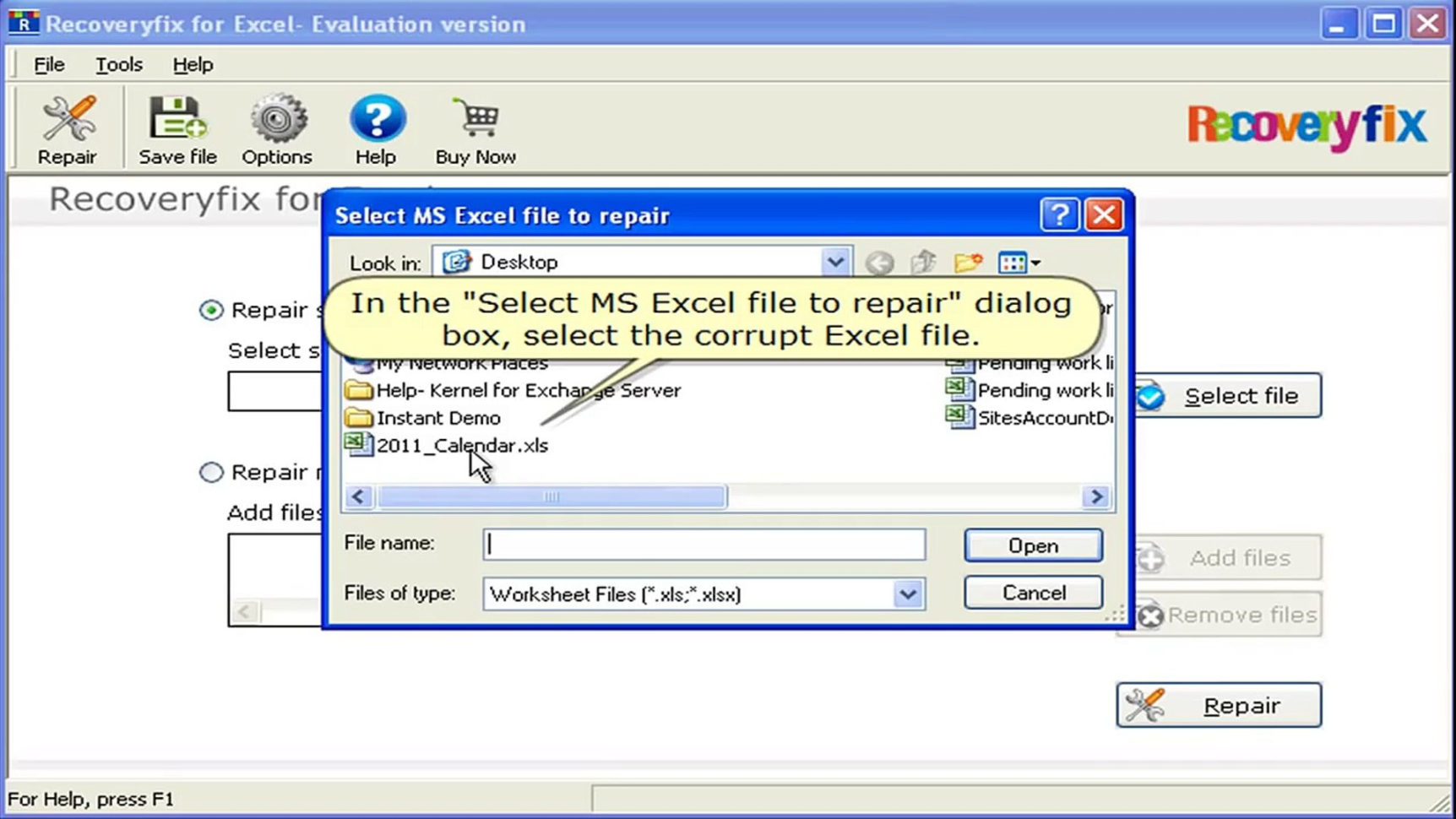 Excel Spreadsheet Corrupted Repair Pertaining To Recoveryfix For Excel, Recover And Repair Corrupted Xls File  Video